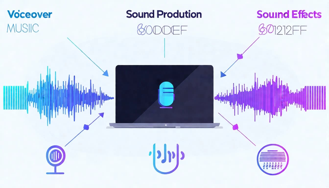 影片配音與音效設計指南｜2026 配樂選曲、旁白配音、音效製作全攻略