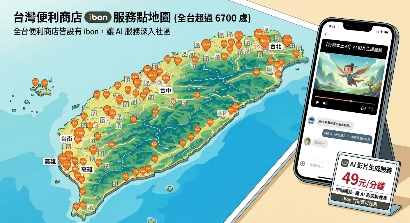 7eleven ibon ai video service taiwan 插圖 04