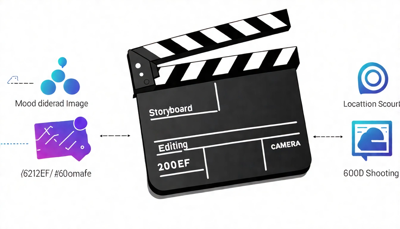 music video shooting workflow 插圖 01